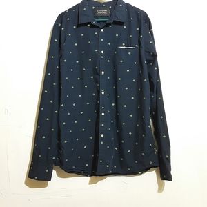 - Scotch&soda Regular fit jacquard shirt 